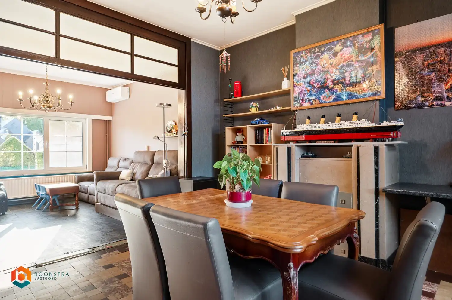 Authentieke woning met 4 slpkrs, loft en magazijn te O-L-V-Waver foto 2