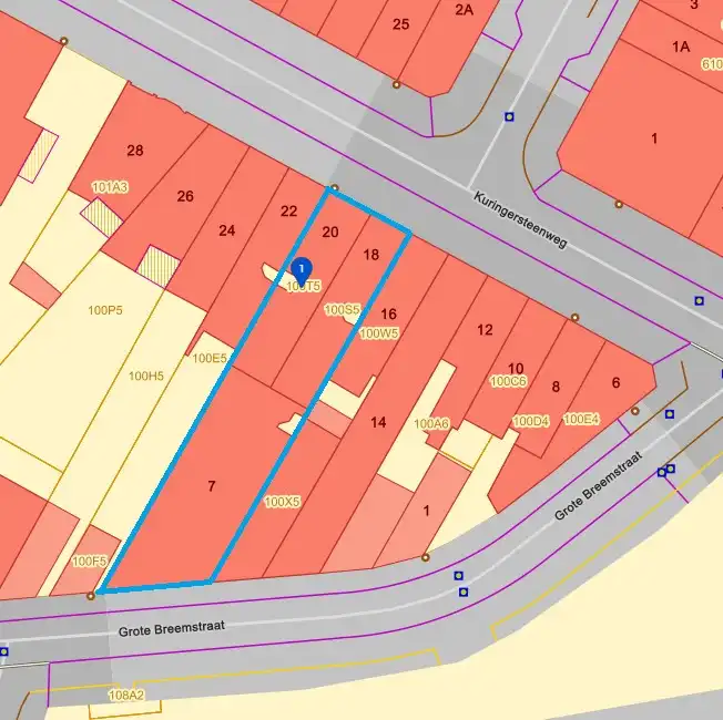 Grond te koop Kuringersteenweg 20 - 3500 Hasselt