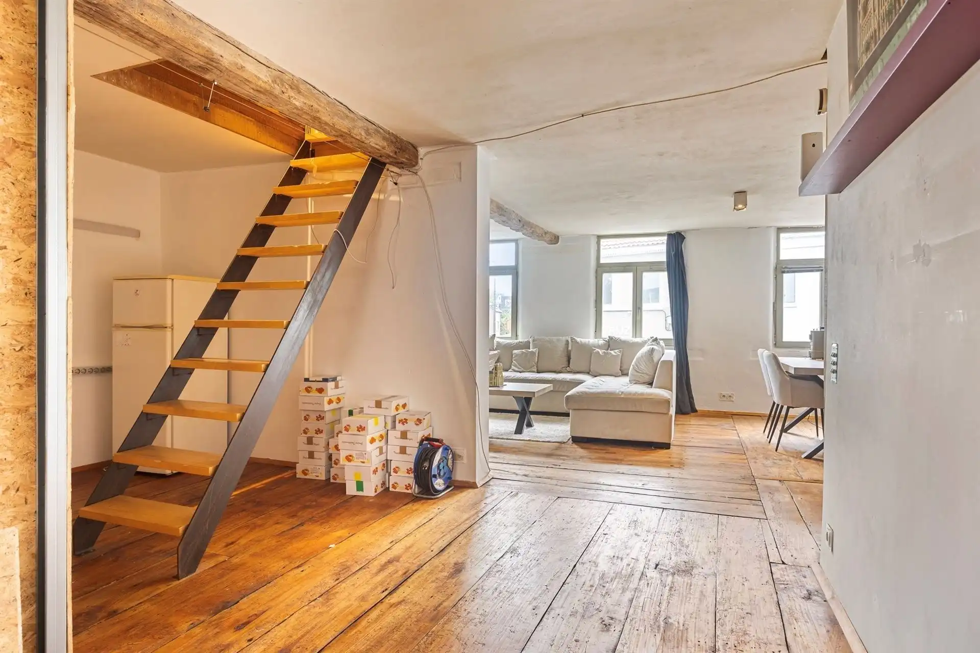 CENTRUM DWORP : karaktervol handelspand met woonst  foto 14