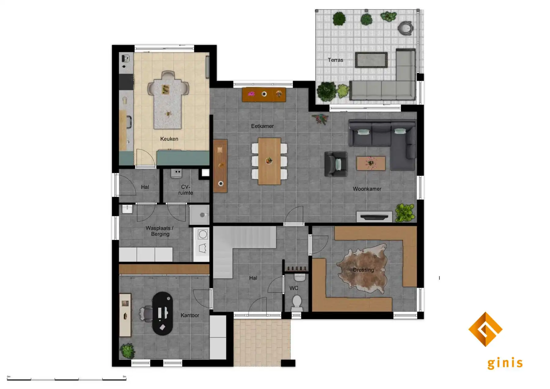 Luxueuze woning met 3 tot 5 slaapkamers en zéér grote, vrijstaande garage op een mooi perceel van 9a60ca. foto 32