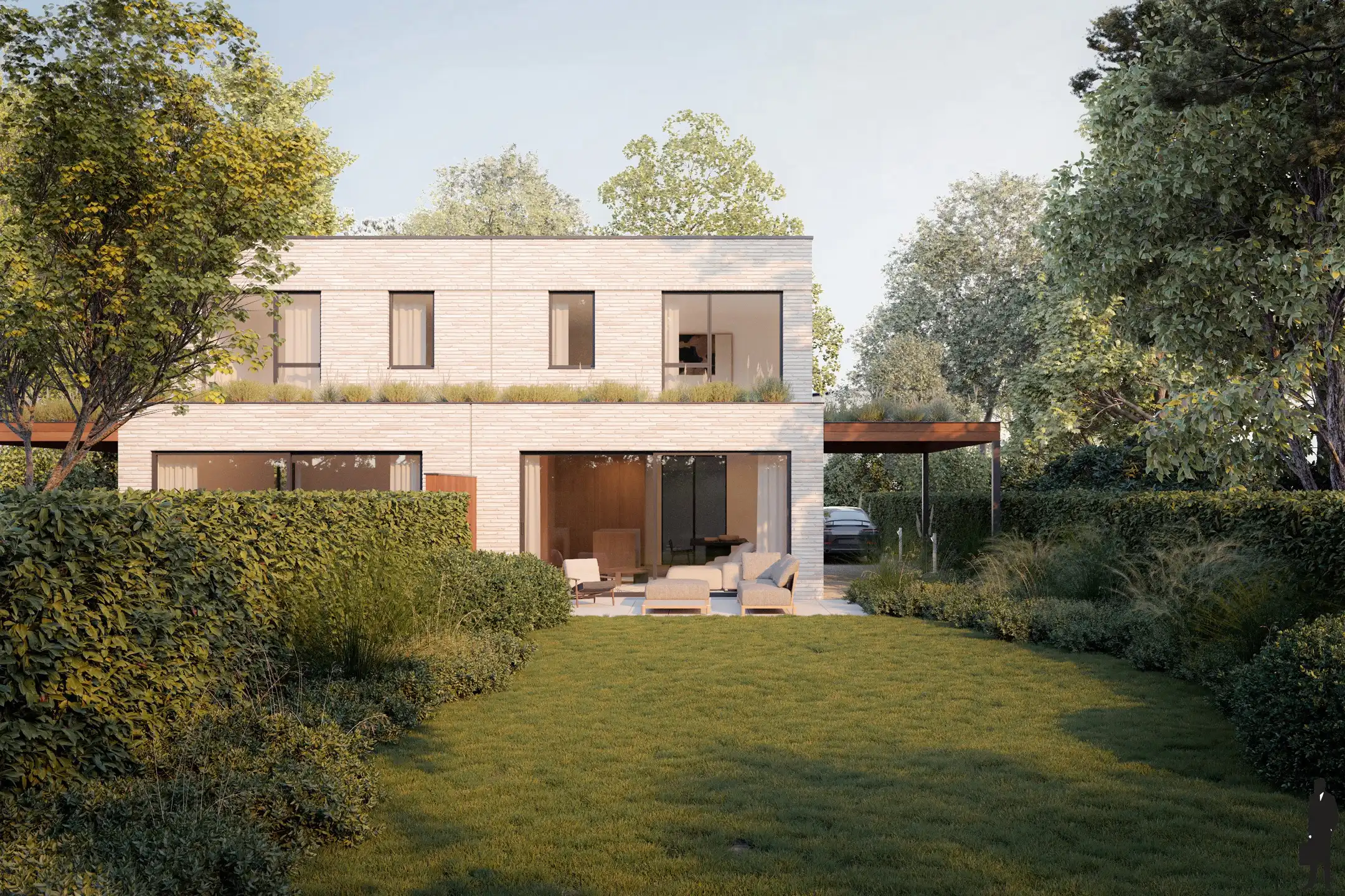Nieuwbouwproject met halfopen woningen, 4 slpk en 2 badk! foto 4