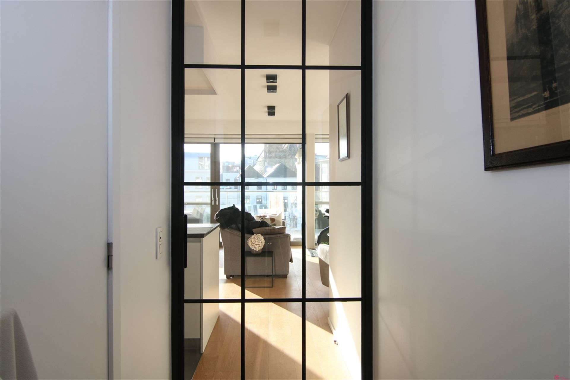 Instapklaar appartement met zonneterras en zicht op de Leie foto 2