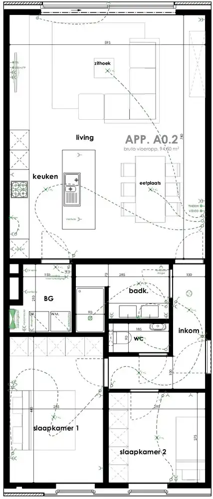 Gelijkvloers appartement te Meulebeke. foto 6