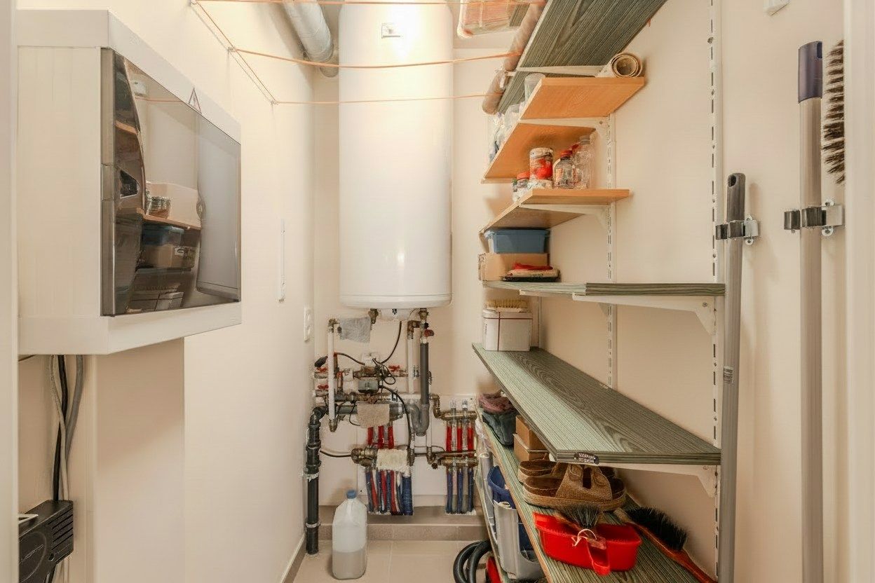 Instapklare gelijkvloerse studio nabij zee foto 11