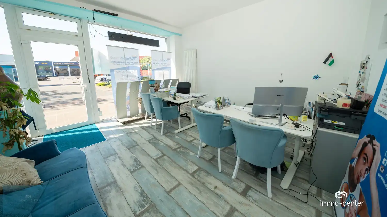 COMMERCIEEL HANDELSPAND (60m²) MET VERNIEUWDE WOONST (2 SLPK) EN GARAGE IN DE BRUISENDE STALENSTRAAT foto 4