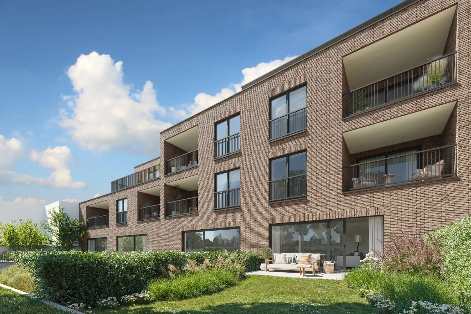 Energiezuinig 1 slpk-appartement in centrum Kallo foto 5