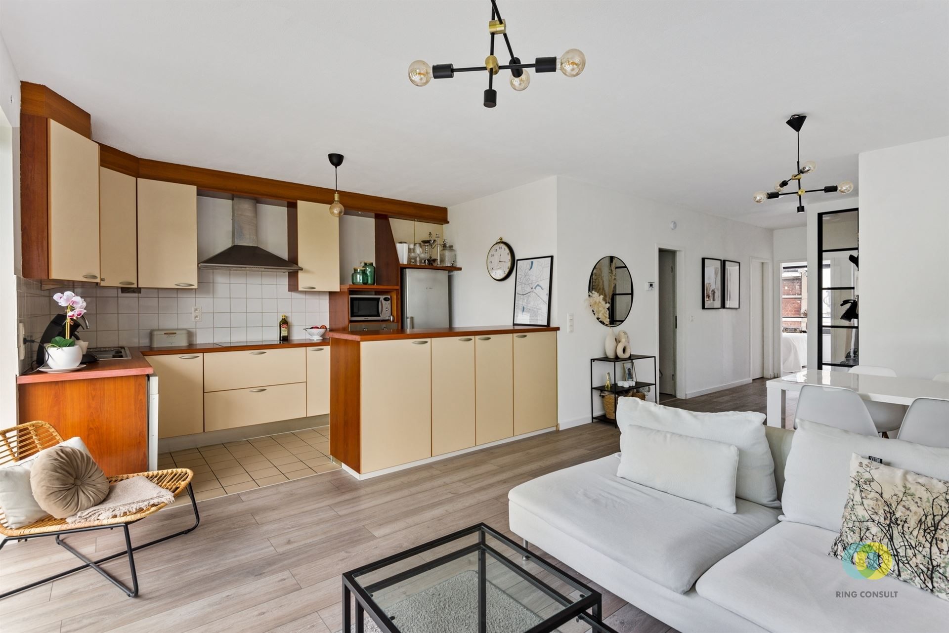 Lichtrijk appartement met 2 slaapkamers + garage foto 4