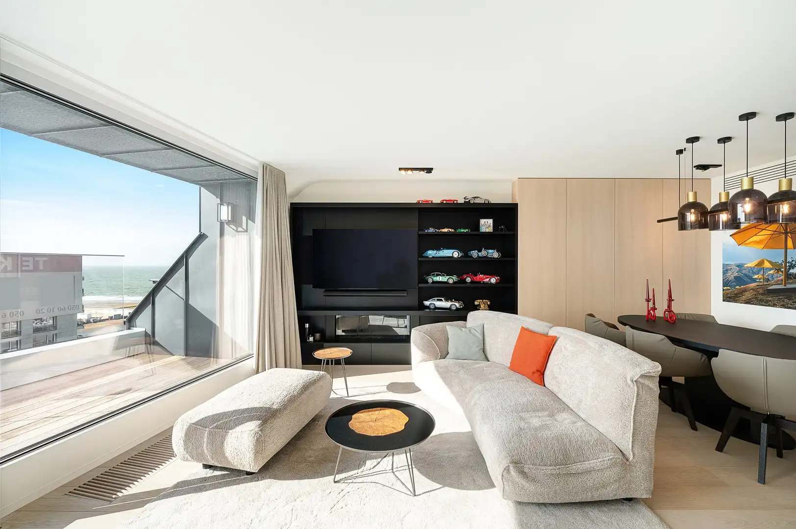 Prachtig duplexappartement met 3 slaapkamers en panoramische uitzichten in het Zoute. foto 5
