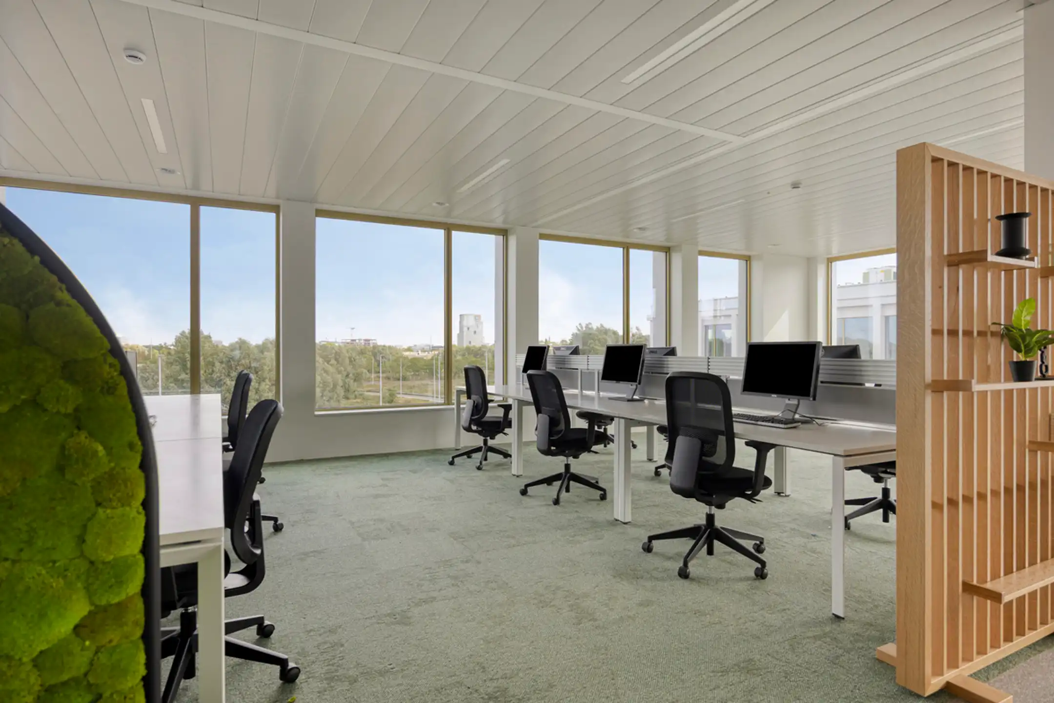 High-end open kantoorruimte te huur in Atmos-project foto 22