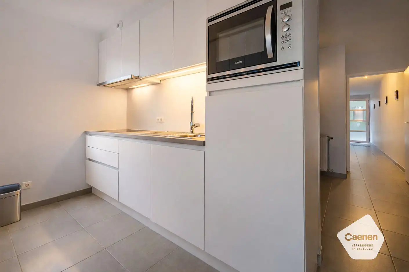 Ruim 1 slpk app in Westende-Dorp met terras foto 5