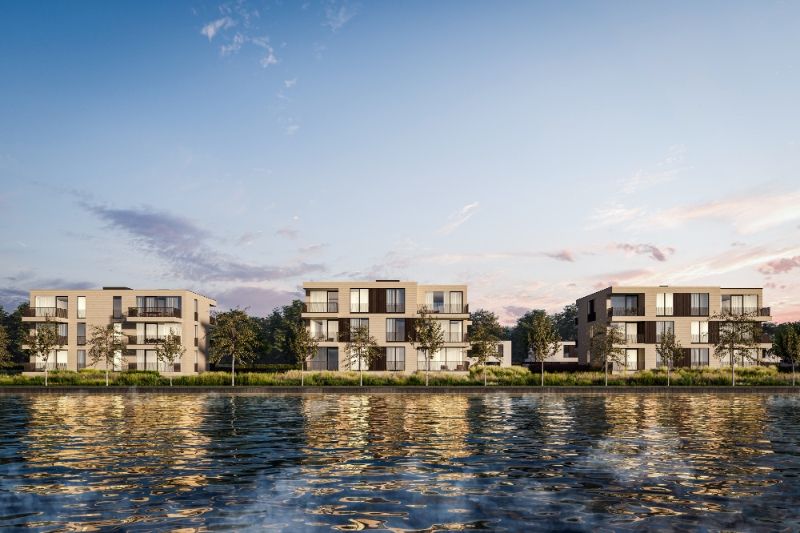 Lichtrijk doorkijkappartement met uniek uitzicht op water en groen foto 2