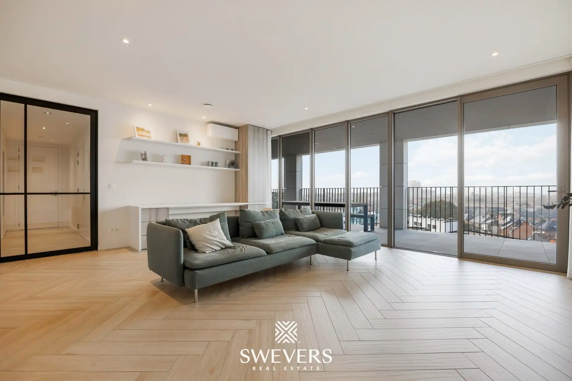 Uniek penthouse (168m²) met 3 slpk en een fantastisch uitzicht in centrum Hasselt foto 16