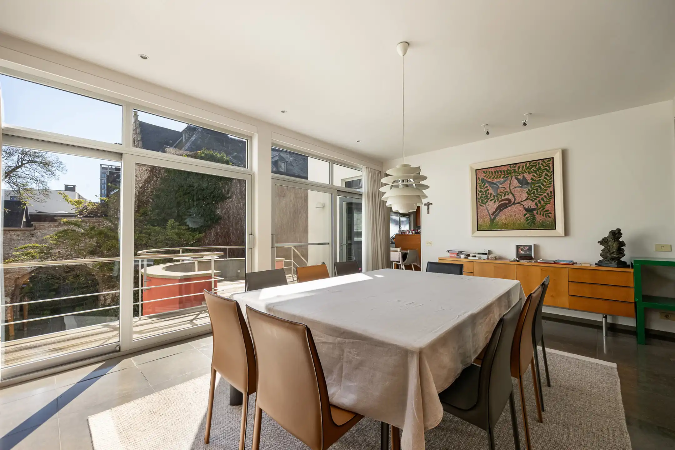 ANTWERPEN CENTRUM - Ruim appartement met kantoor en tuin  foto 8