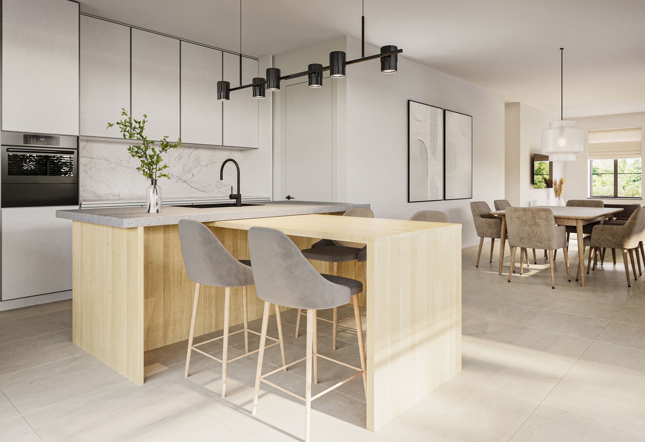 Toffe energiezuinige nieuwbouwwoning met drie slpks  foto 4