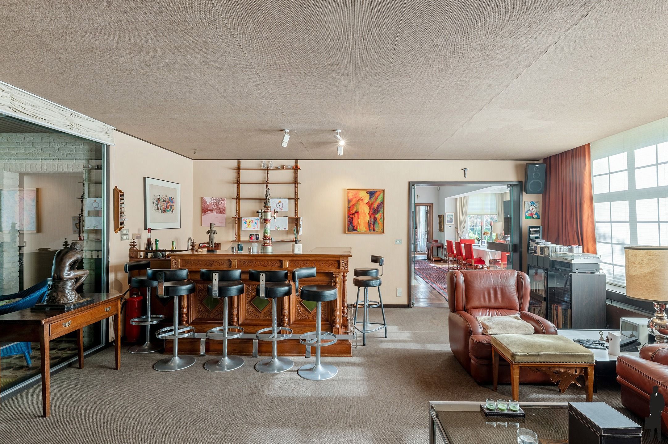 Uniek domein "Hof Van Lachenen" met 2 villa's te koop in Lier.  foto 35