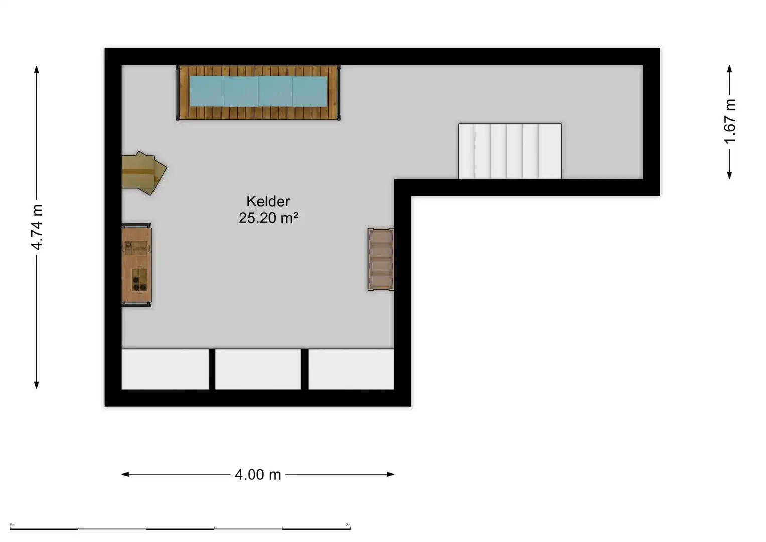 Woning met 3 slaapkamers en polyvalente voorruimte. foto 24