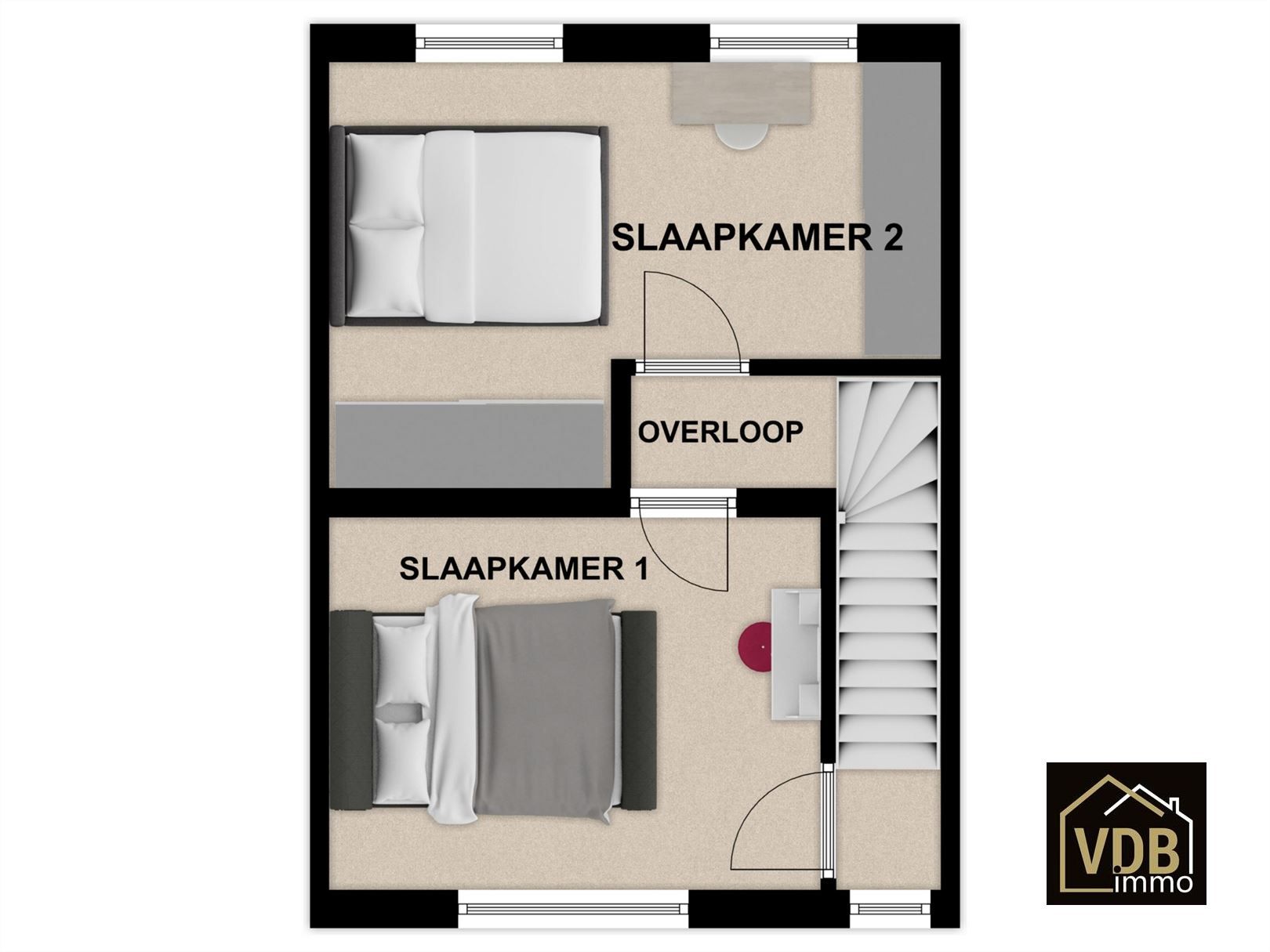 WONING - GB - MET 3 SLAAPKAMERS EN GARAGE foto 21
