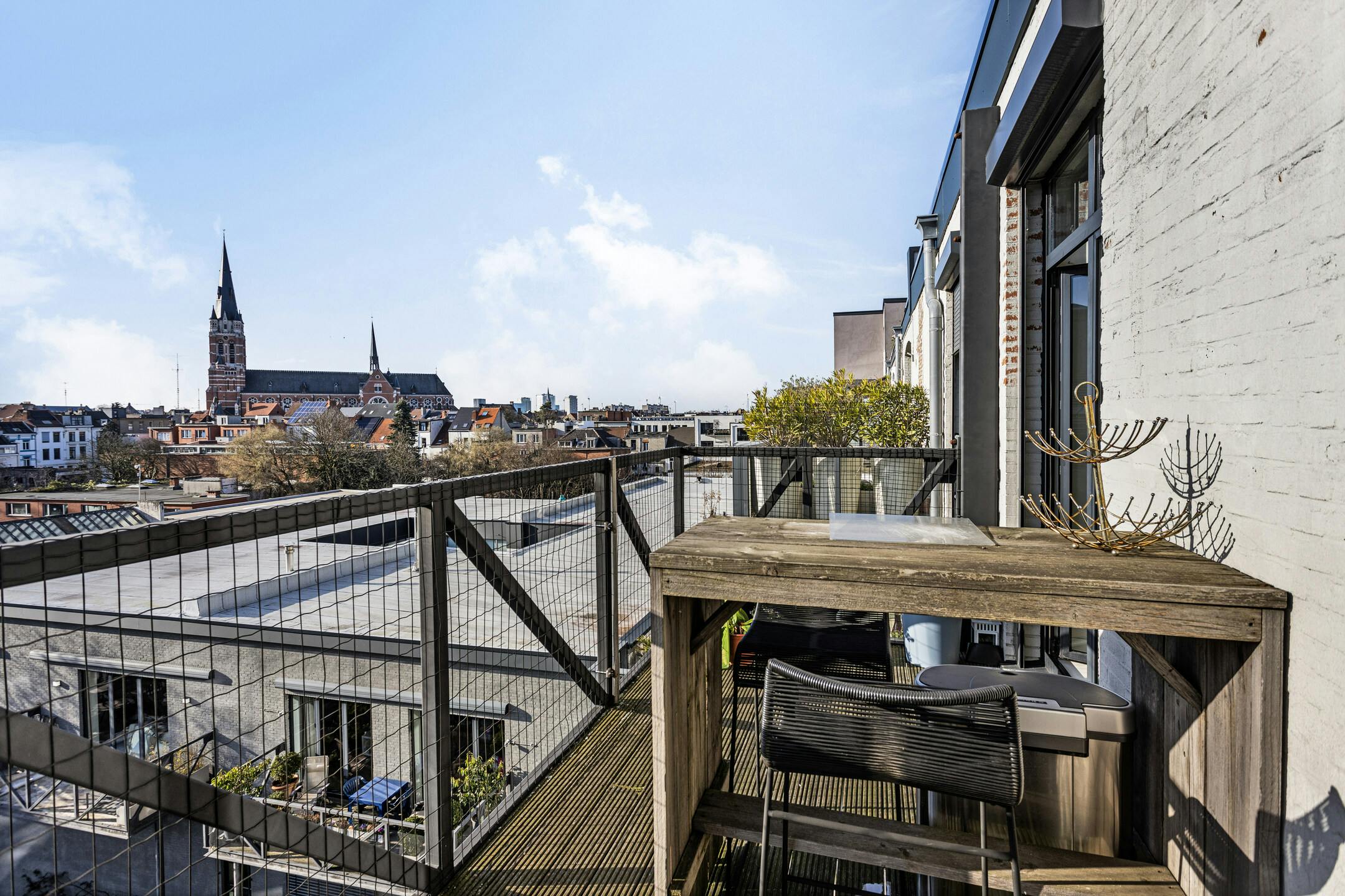 Penthouse duplex appartement met twee terrassen te koop foto 3