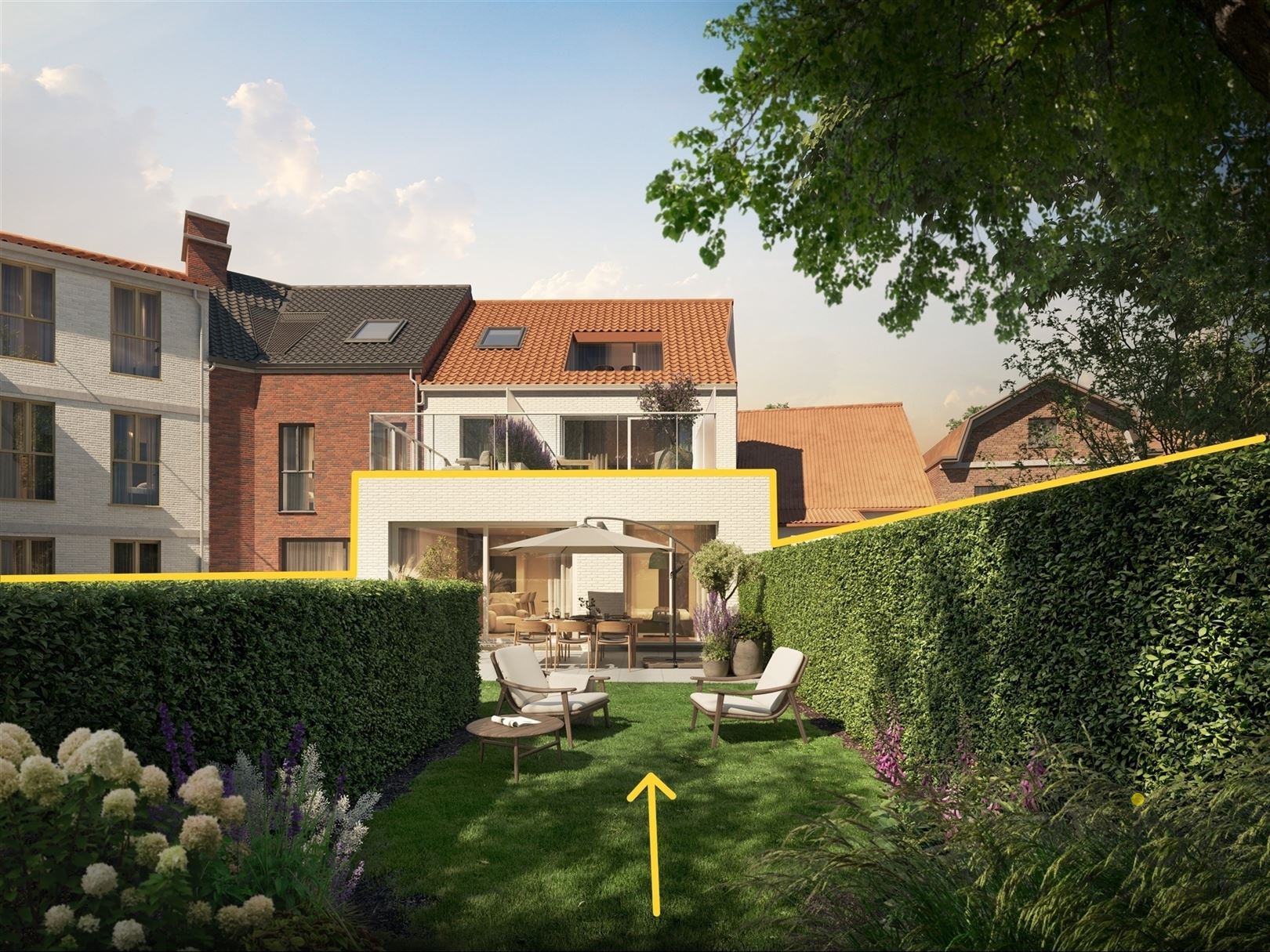 Beleef luxe, comfort en energiezuinigheid in een karaktervolle architectuur. foto {{pictureIndex}}