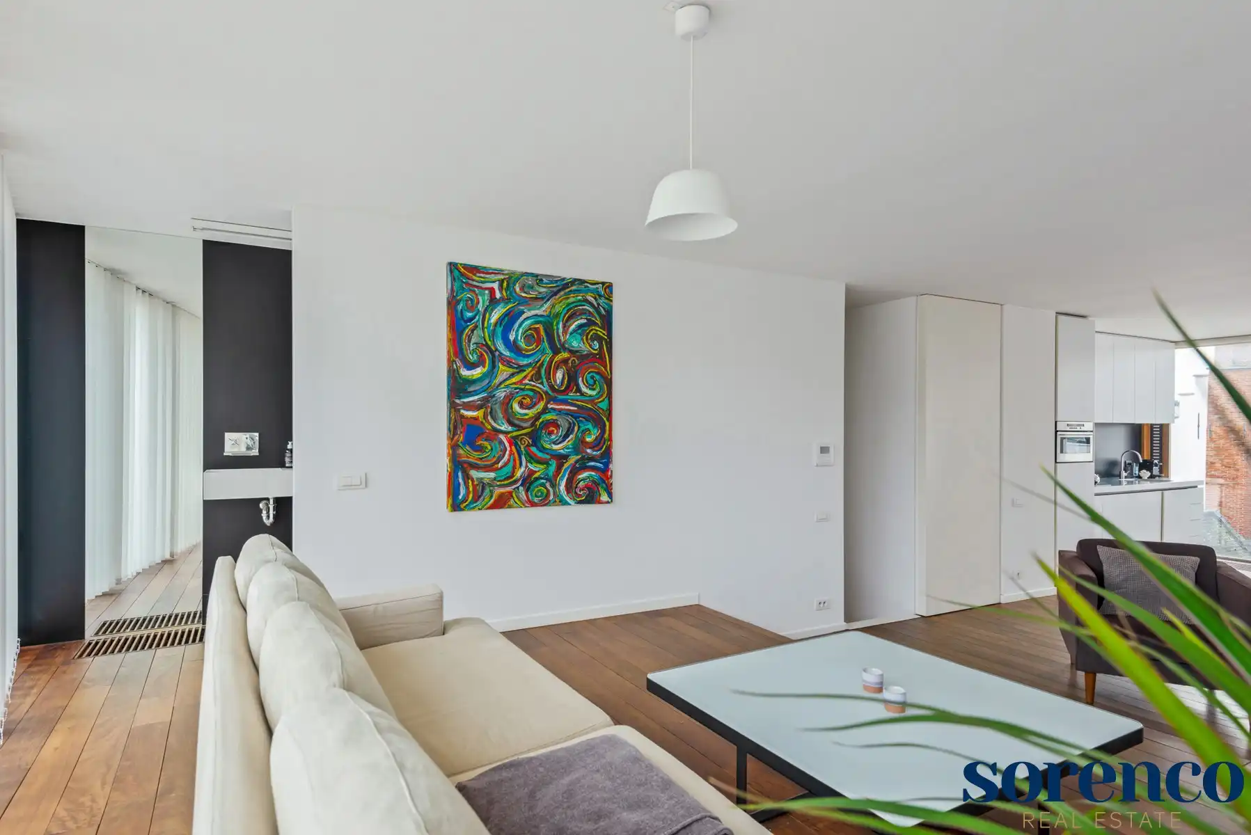 Antwerpen - gemeubeld duplex 2 slpk app. met terras foto 6