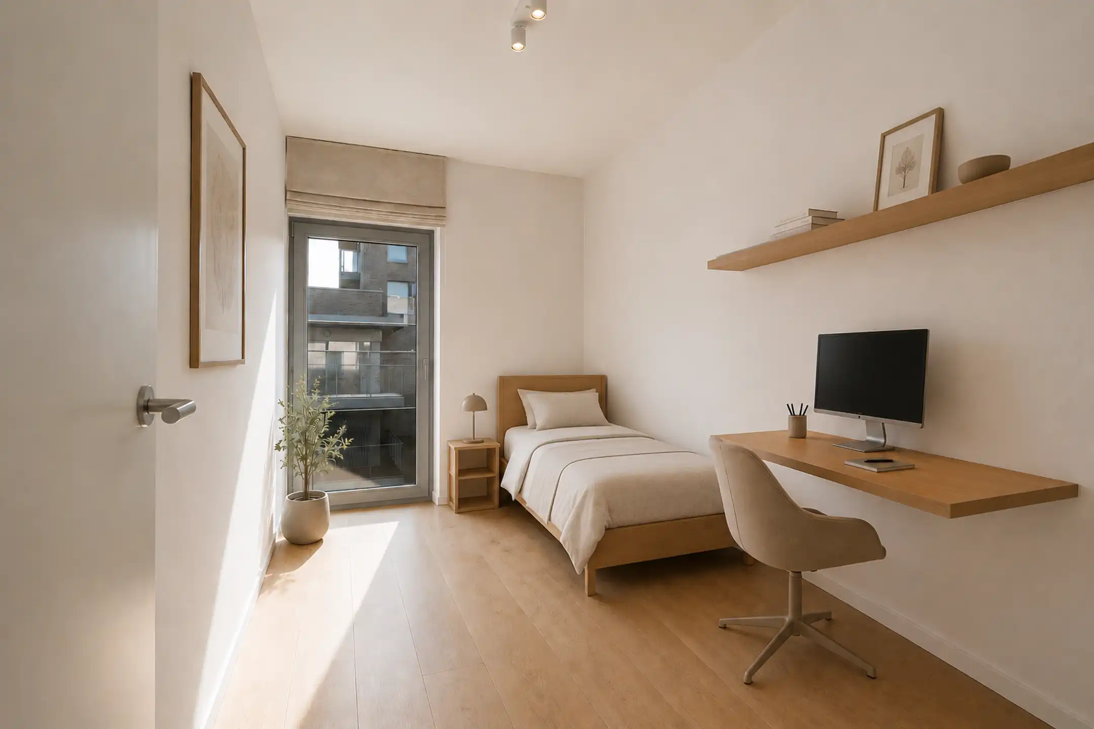 ANTWERPEN LINKEROEVER - Appartement met zicht op Galgenweel! foto 5