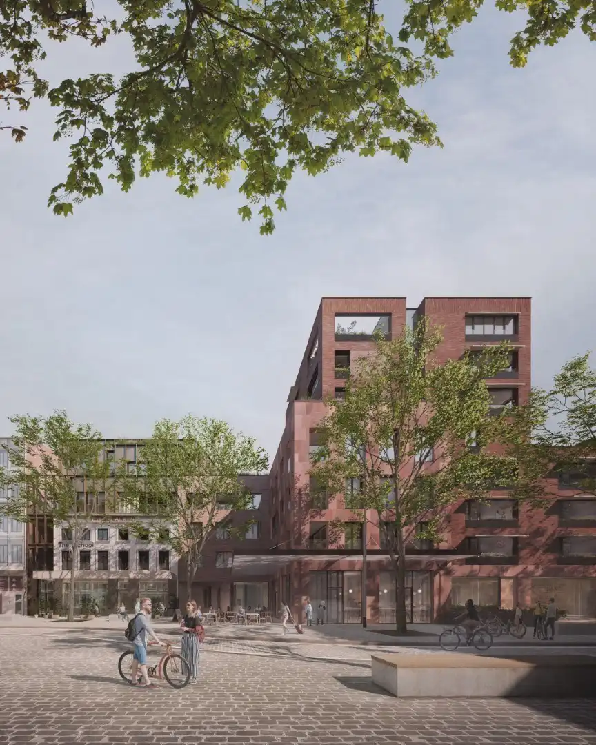APPARTEMENT met Zuid-West terras, 116m², 3 slaapkamers - Res. B'HIVE foto 10