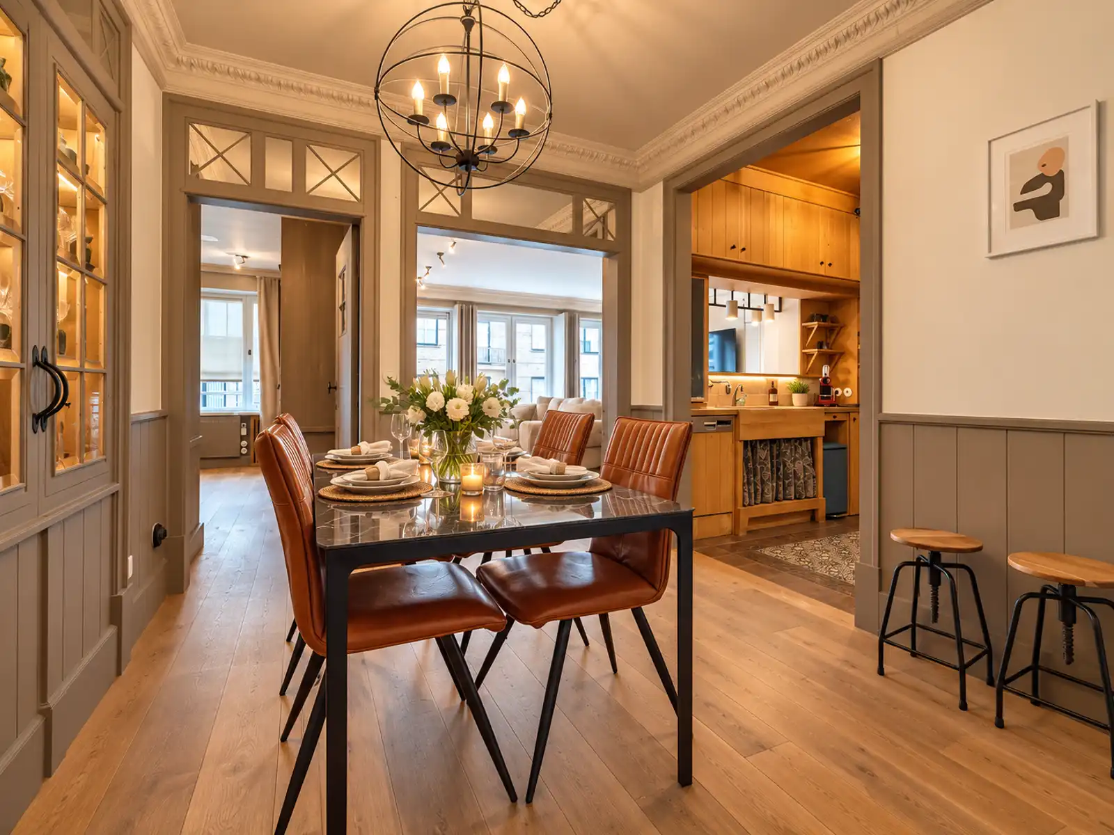Authentiek appartement met warme uitstraling nabij de zee  foto 9