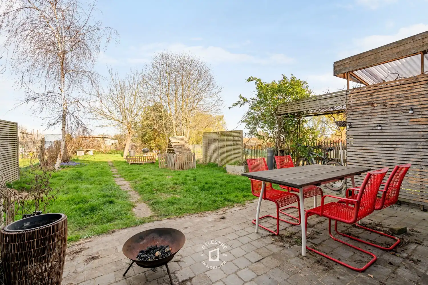 Charmante gezinswoning met 3 slaapkamers en open zicht op groen foto 22