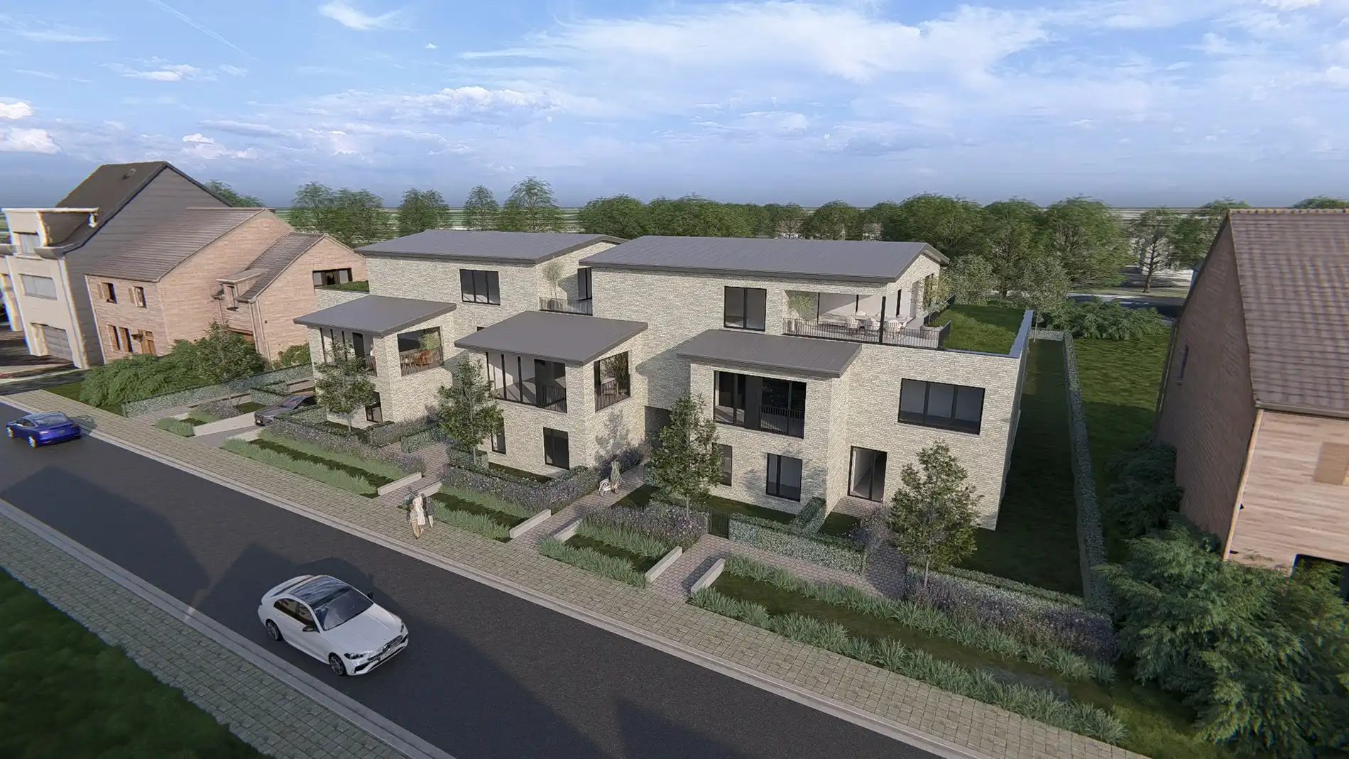 GEZELLIGE NIEUWBOUWWONING MET 2 SLAAPKAMERS, TUIN EN TERRAS IN CENTRUM TUILT foto 4