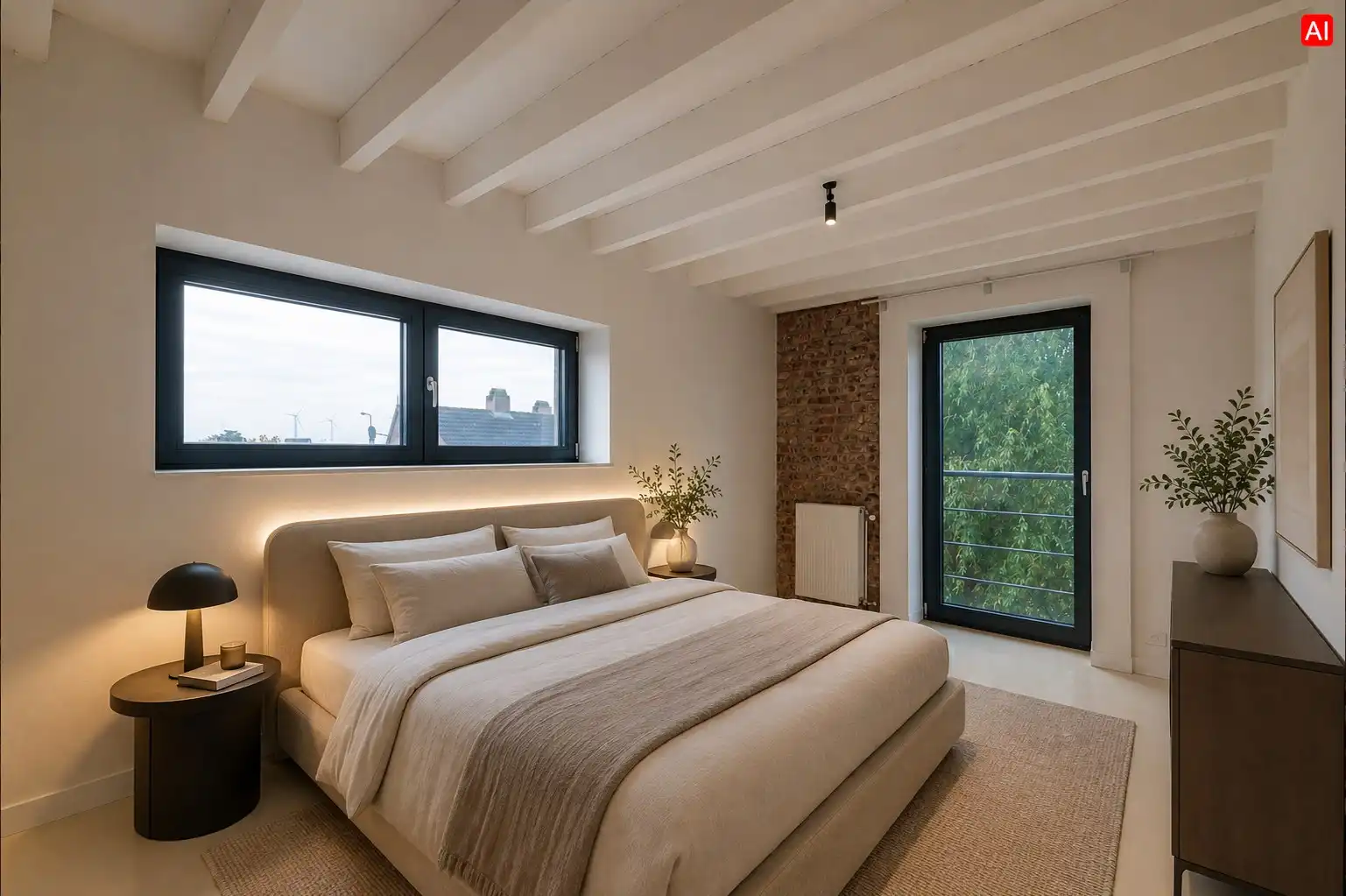 UNIEKE, KARAKTERVOLLE LOFT MET 2 TERRASSEN IN 'THE LOWER FACTORY' TE ARDOOIE foto 9