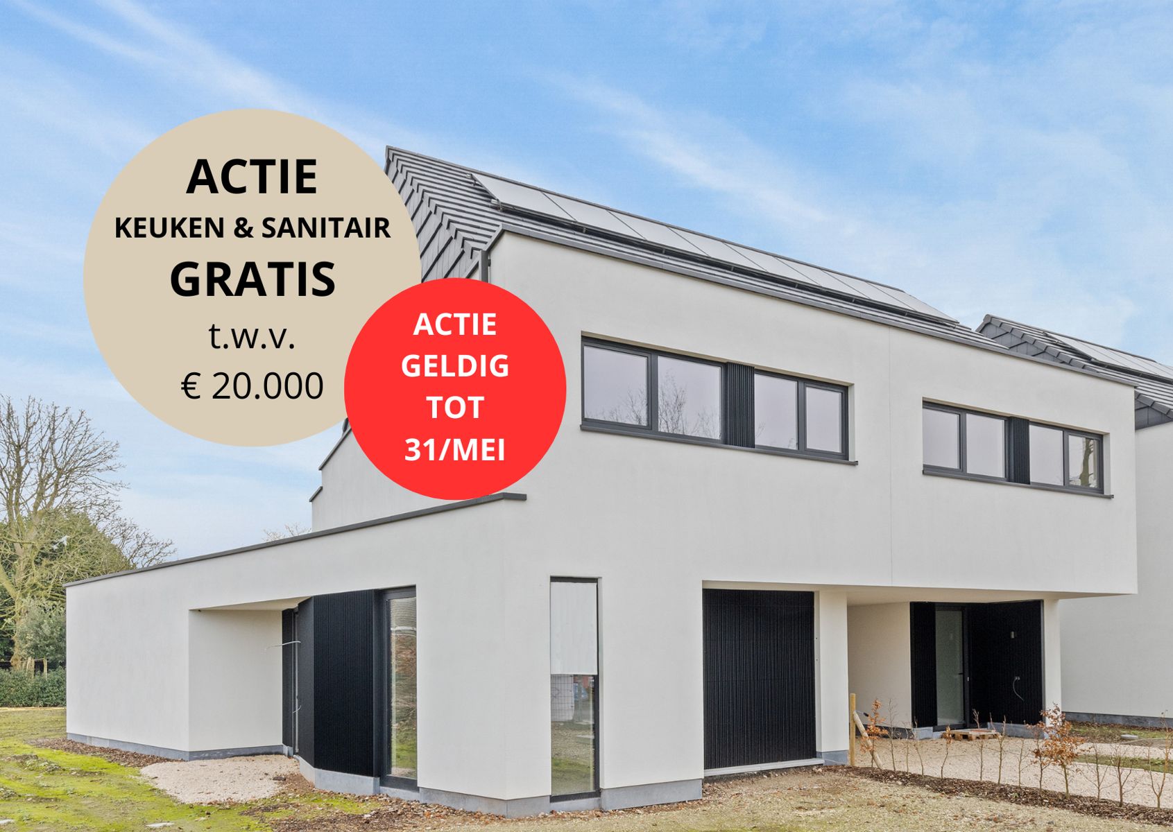 Energiezuinige nieuwbouwwoning in het pittoreske Machelen foto {{pictureIndex}}