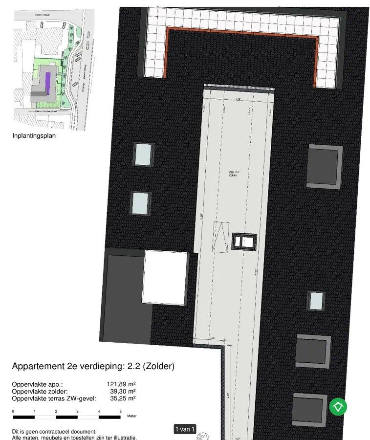 Nieuwbouwappartement met 2 slaapkamers en 2 terrassen in centrum Koekelare  foto 16