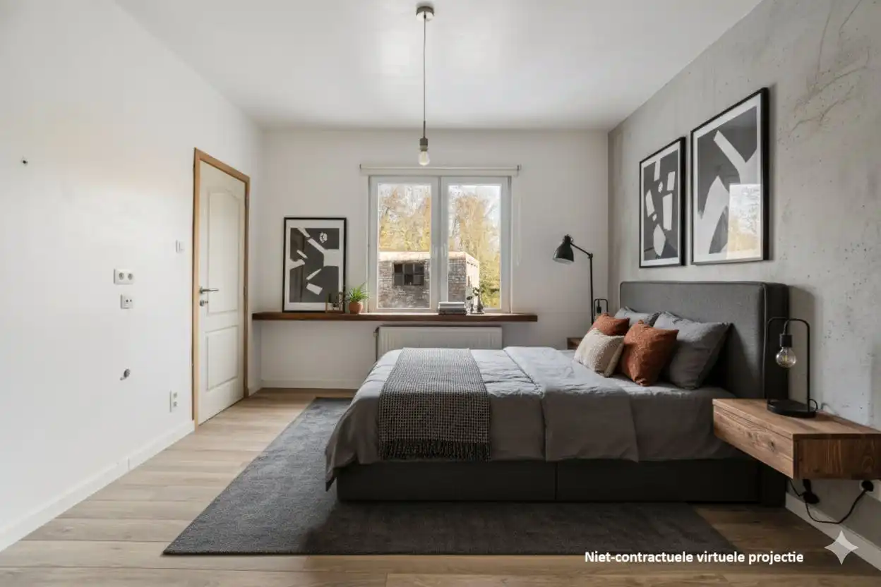 Handelspand met appartement en atelier te koop in Adegem foto 13