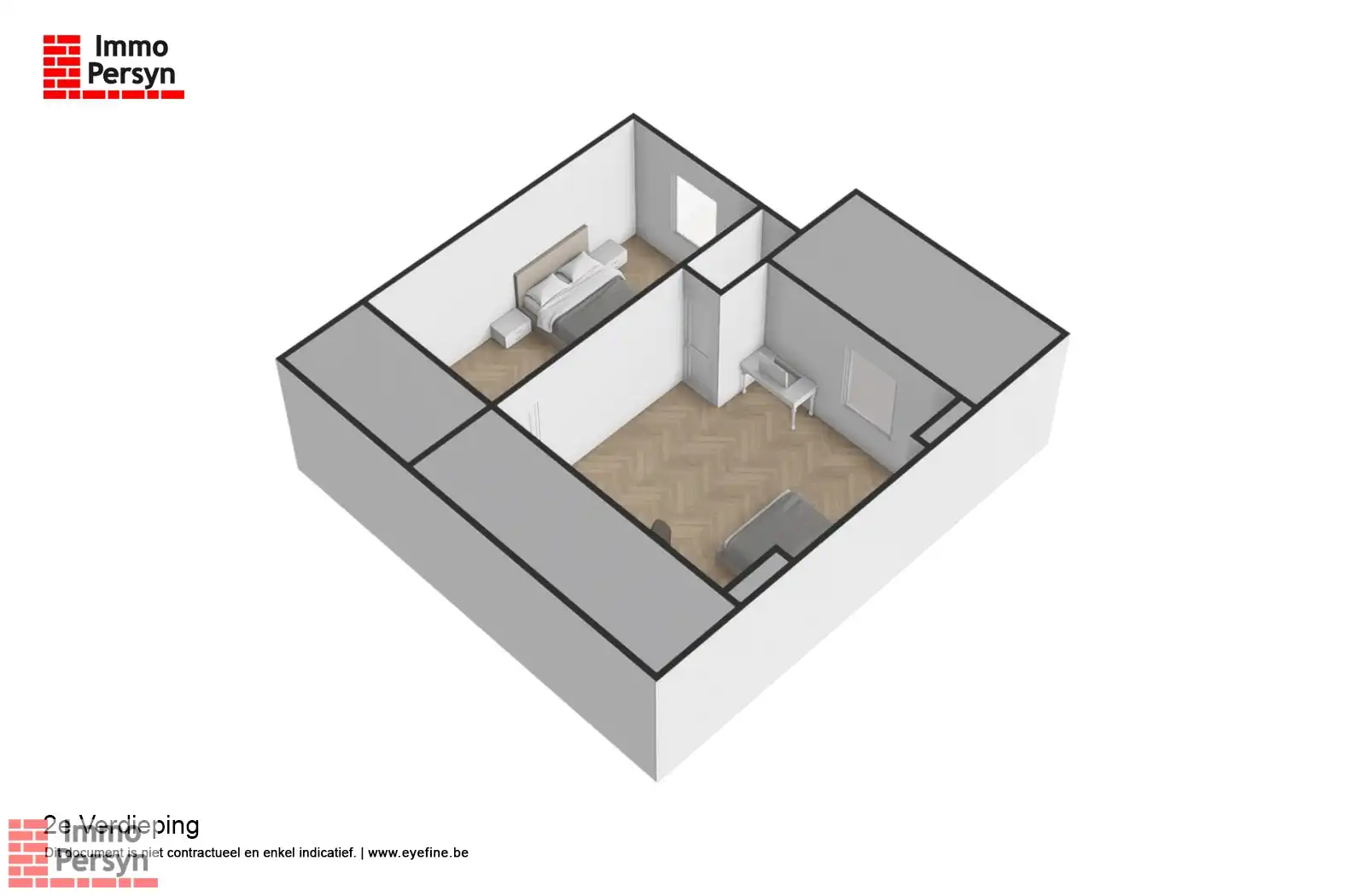 Te renoveren woning met zuidtuin en achteringang met garages foto 32