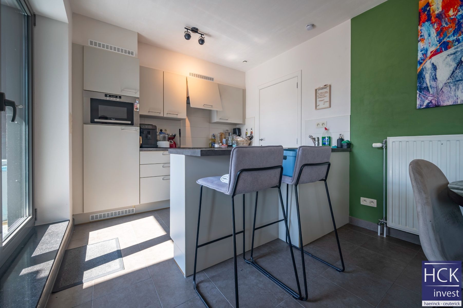 KRUISHOUTEM - Instapklaar & ruim duplex APP. in hartje Kruishoutem foto 6