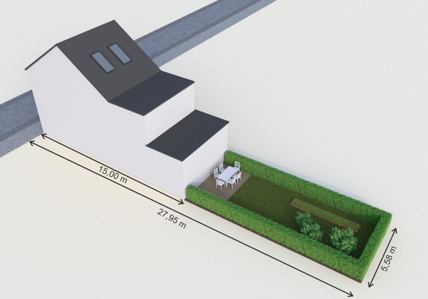 Rustig gelegen bouwgrond voor een gesloten bebouwing op 157m² foto 6