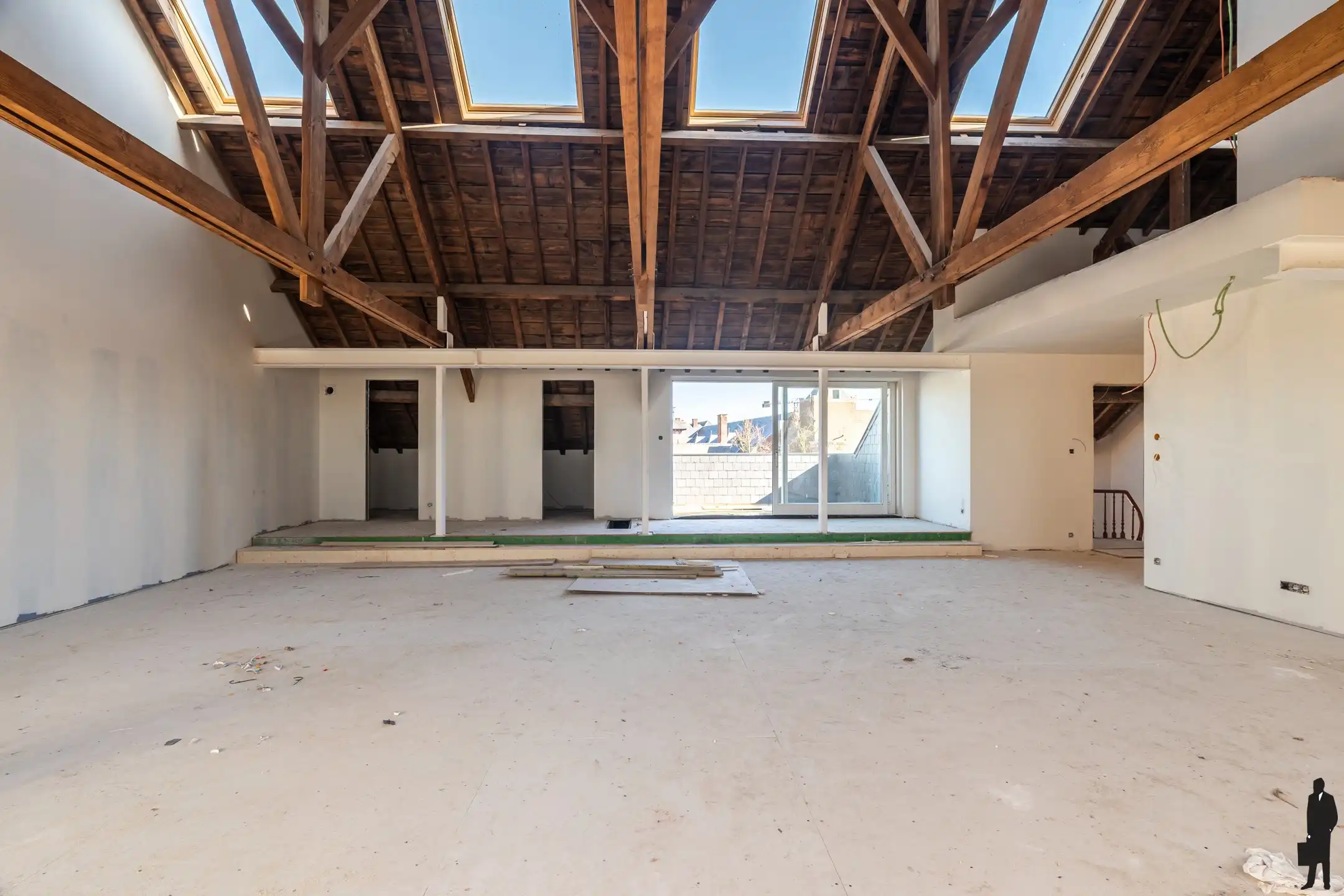 Penthouse van 264m² + terras in een uniek historisch kader foto 10