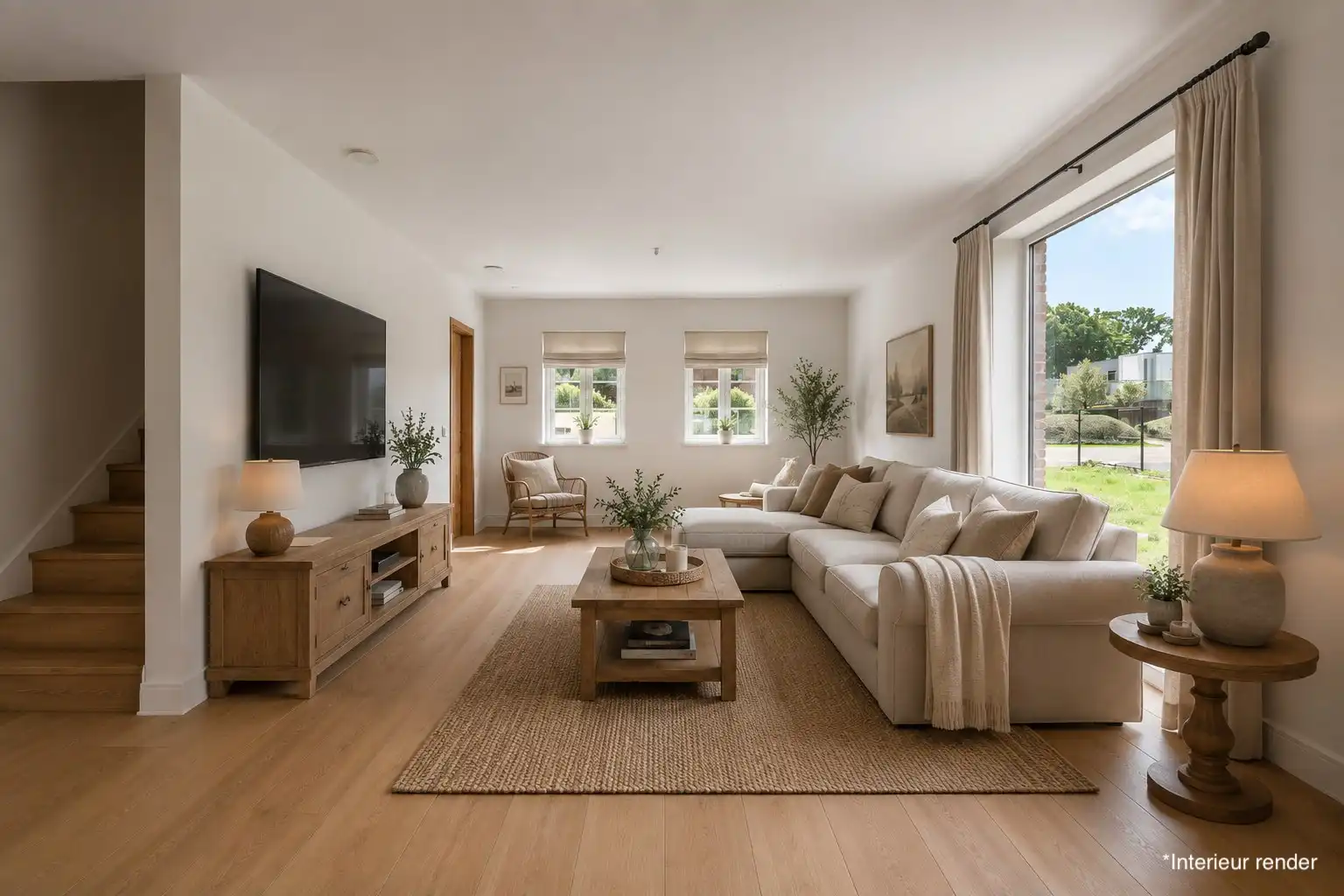 Vrijstaande nieuwbouw villa op 5a 73ca in centrum Paal foto {{pictureIndex}}