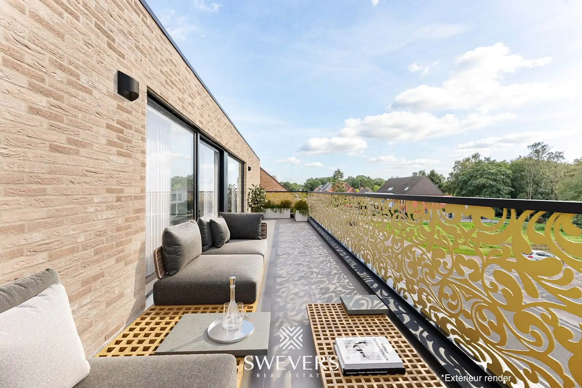 Penthouse met 2 slaapkamers, dressing en maar liefst 2 terrassen in Houthalen  foto 8