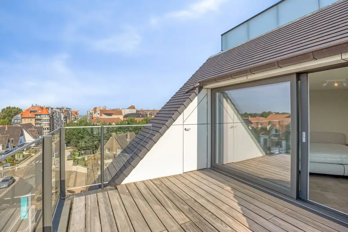 Penthouse met ruime terrassen in het centrum van Koksijde foto 15