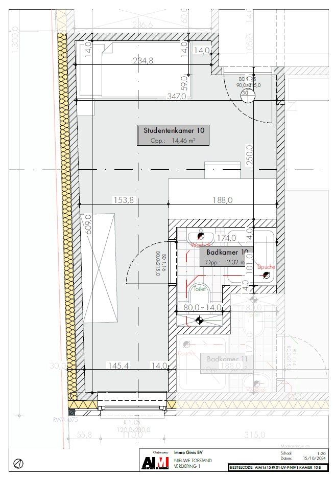 Nieuwbouw 19 studentenkamers - Unieke investeringskans in het hart van Geel foto 12