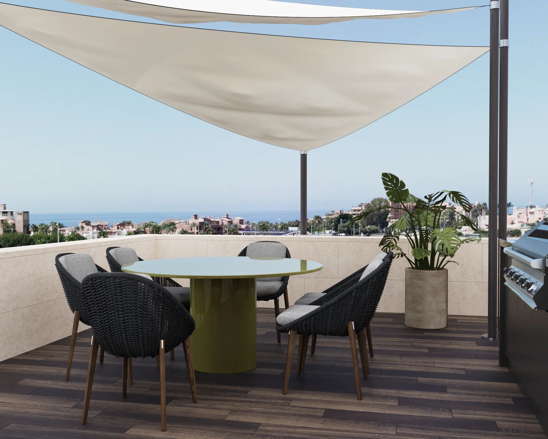 Luxe en privacy onder de Spaanse zon: exclusieve appartementen met zonovergoten terrassen en adembenemend zicht foto 24