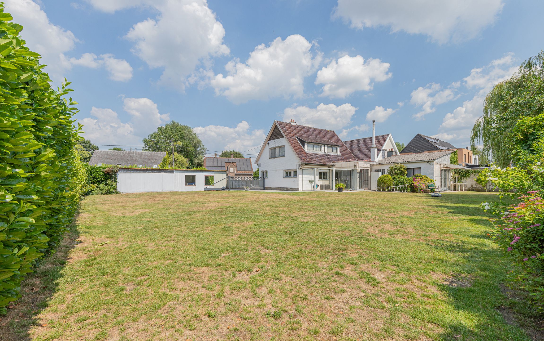 AALST – Halfopen bebouwing met villa-allure op 3114 m² foto 3
