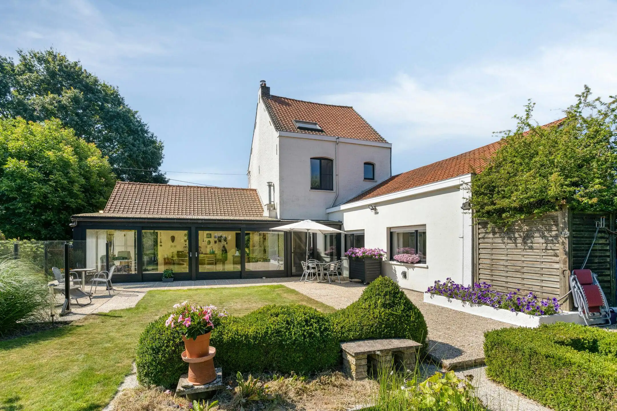 Wonen in het groen: landelijke gezinswoning te koop Rollegem foto 2