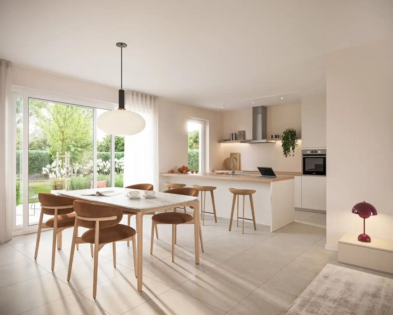 Energiezuinige halfopen bebouwing In nieuwe wijk foto 4