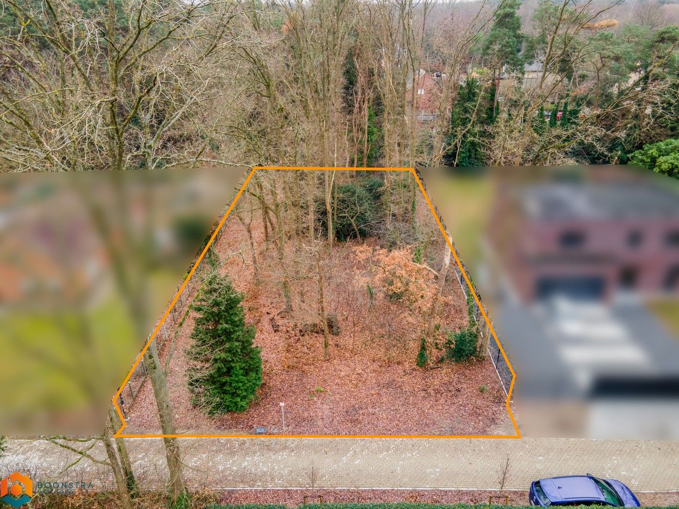 Bouwgrond voor open bebouwing op 895m² in groene omgeving te Keerbergen foto 3