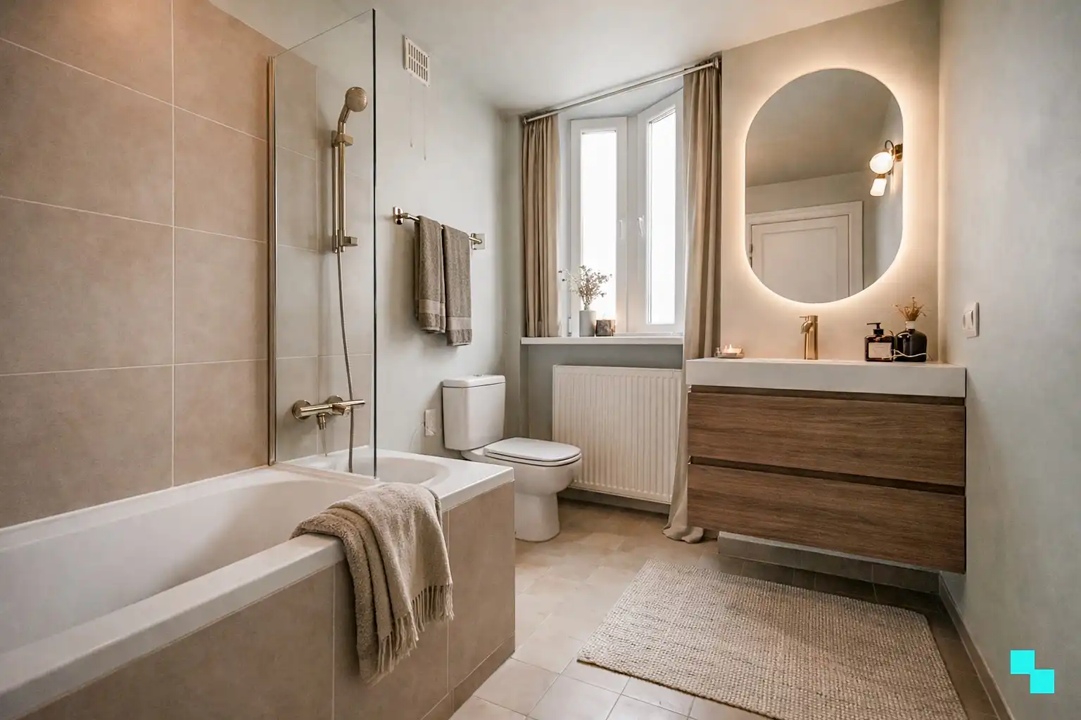 Charmewoning met 2 slaapkamers nabij centrum Wevelgem foto 18