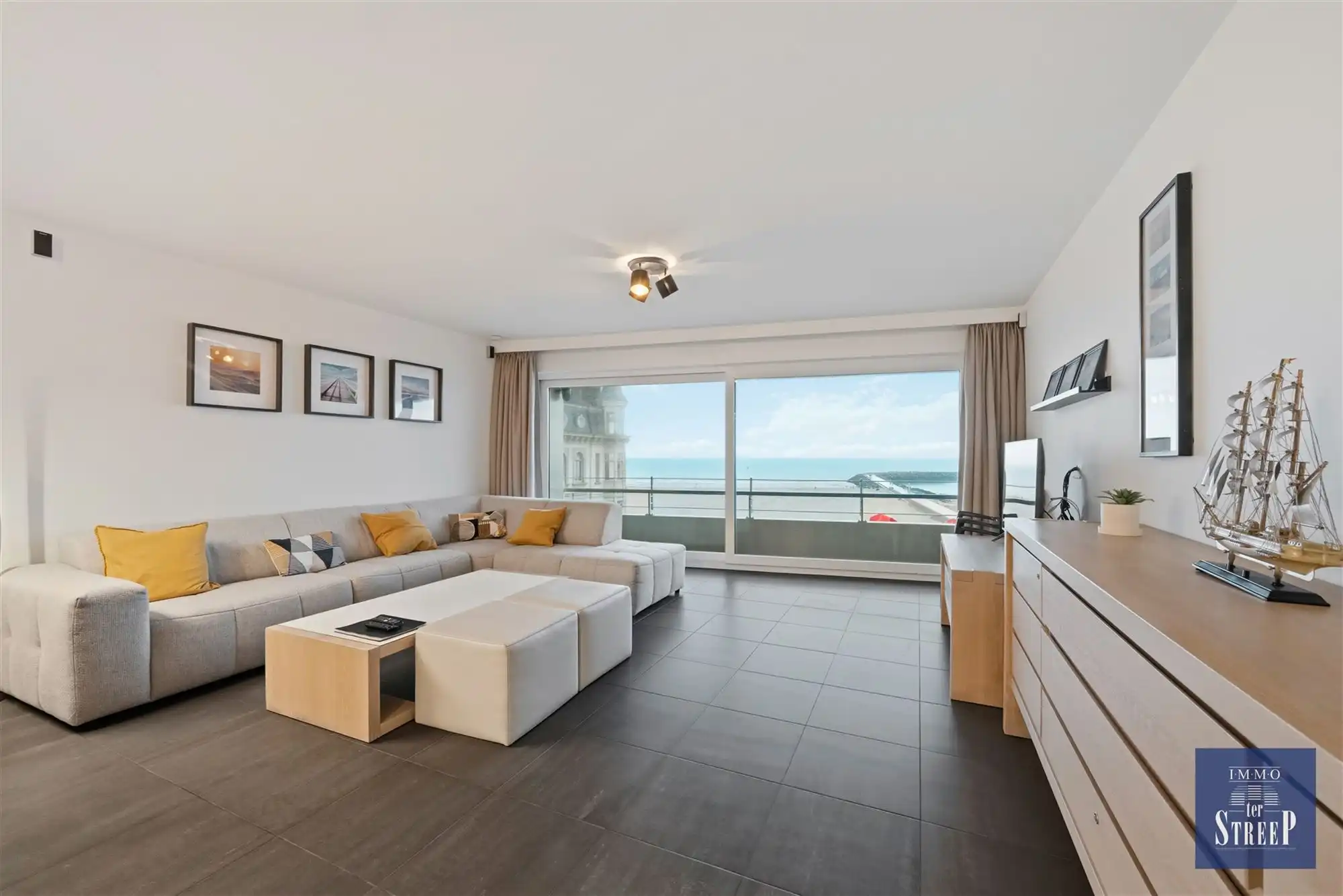 Appartement met 2 slaapkamers en frontaal zeezicht foto 2