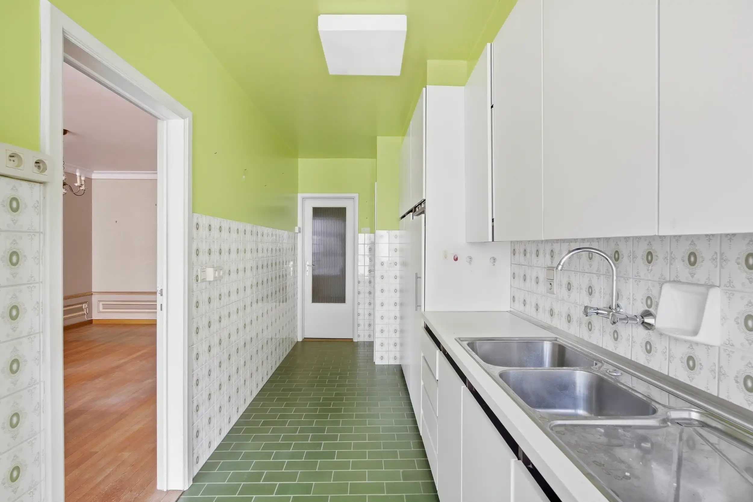 Op te frissen 1-slp appartement  (99 m²)  in hartje Gent foto 6