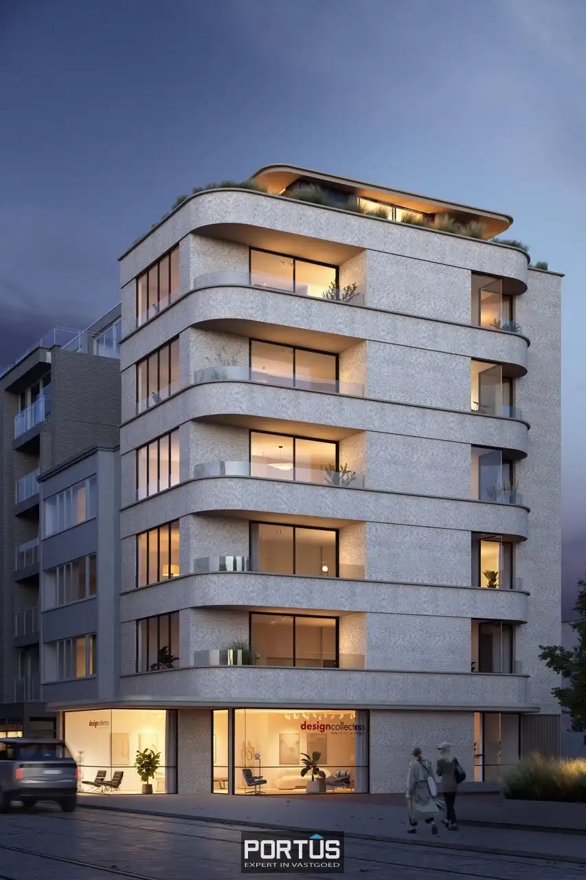 Hoekappartement met twee slaapkamers te koop te Oostduinkerke-Bad foto {{pictureIndex}}